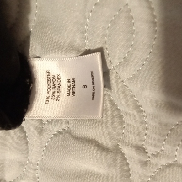 New York & Company Black Plaid Dress Pants - Picture 4 of 7